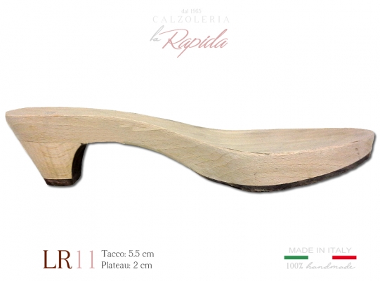 Zoccoli in legno da donna tacco 5 cm