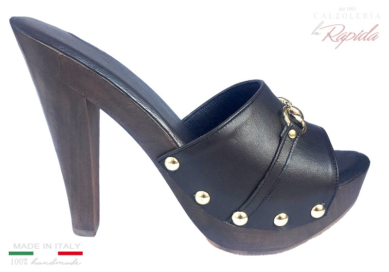 Luxury Mules Clogs Woman High Heels