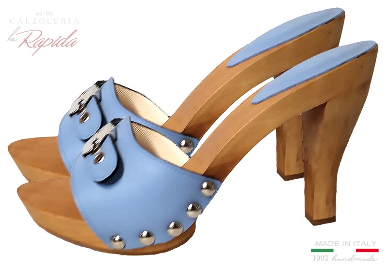 Zoccoli Legno 2022 Moda Donna Estate Eleganti 100% Artigianali