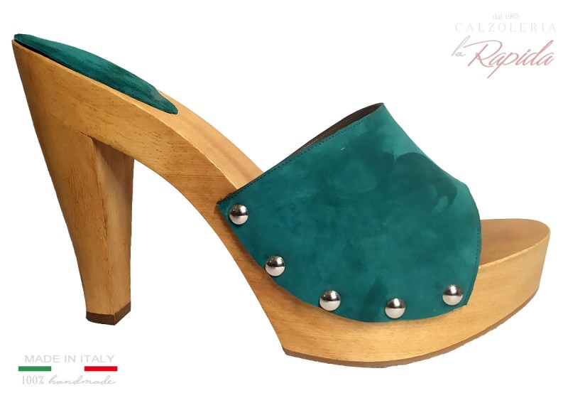 Zoccoli Moda 2024 Donna In Legno Artigianali | La Rapida