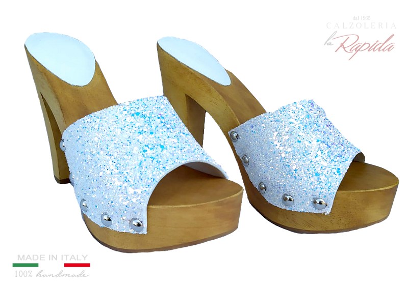 Zoccoli Artigianali Donna in Legno Versilia Forte dei Marmi