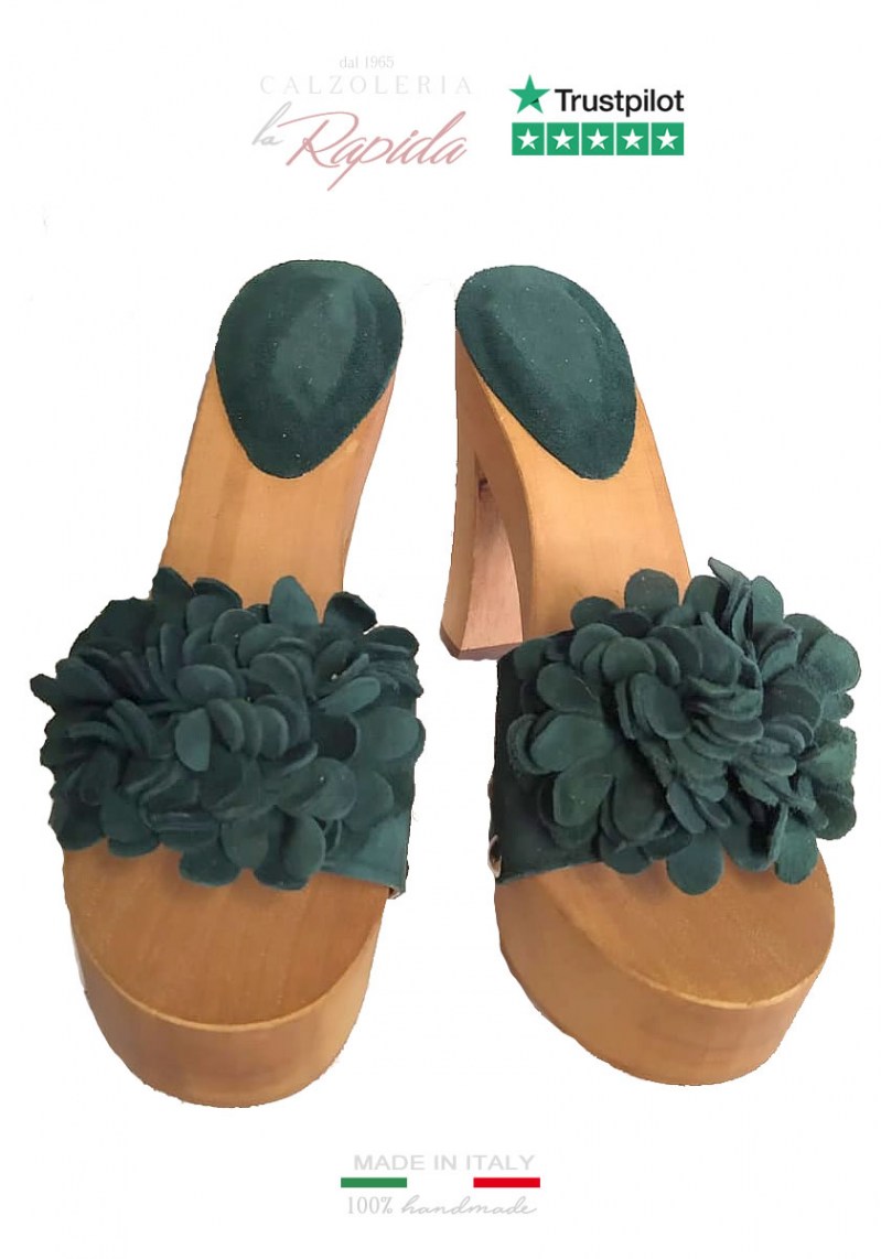 Zoccoli Estate 2024 in Legno Millefiori Artigianali | La Rapida