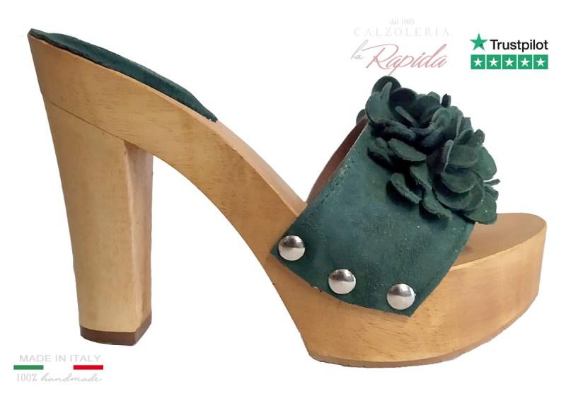 Zoccoli Tendenza 2024 Moda Estate Con Fiore Eleganti