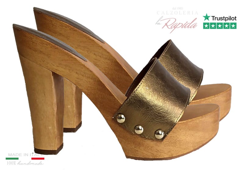 Zoccoli Moda 2024 Fashion Cool in Legno | La Rapida