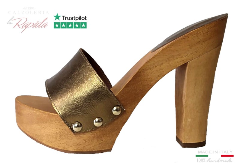 Zoccoli Clogs in Legno Tendenza 2024