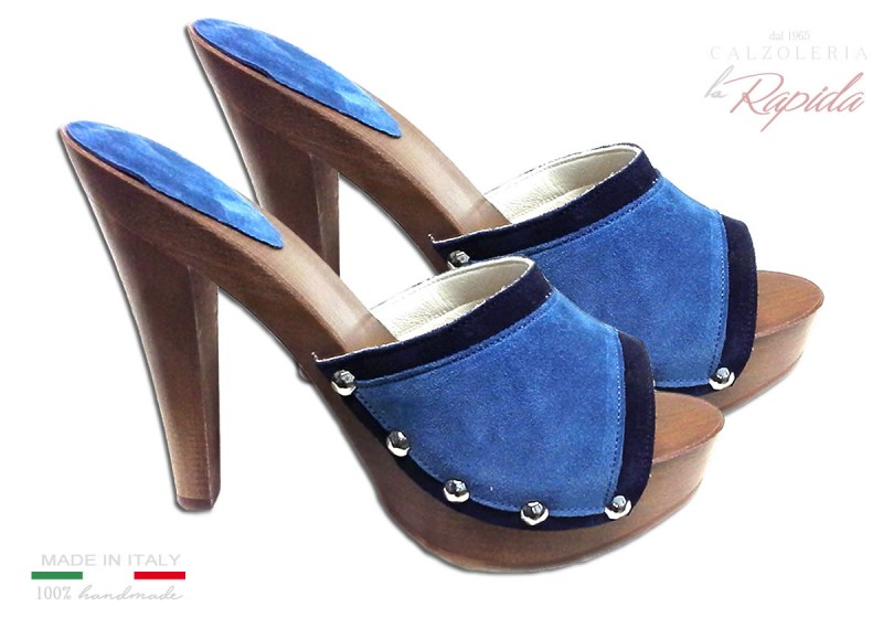 Zoccoli Moda 2024 In Legno Artigianali Vendta Online